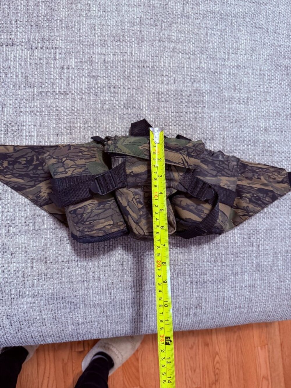 Vintage Trebark Camo Hunting Fanny Pack Waist Bag - Picture 8 of 9